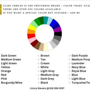 Glide Thread Color Chart